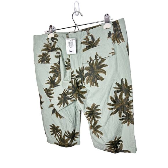 Le superbe the palms Bermuda‎ shorts cannabis tropical sz 12 womens new - Picture 2 of 2